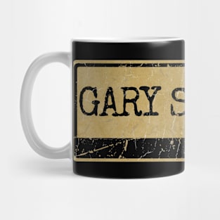 Aliska text black retro - Gary Stewart Mug